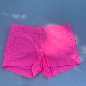 J. Crew Bright Pink Women's Shorts